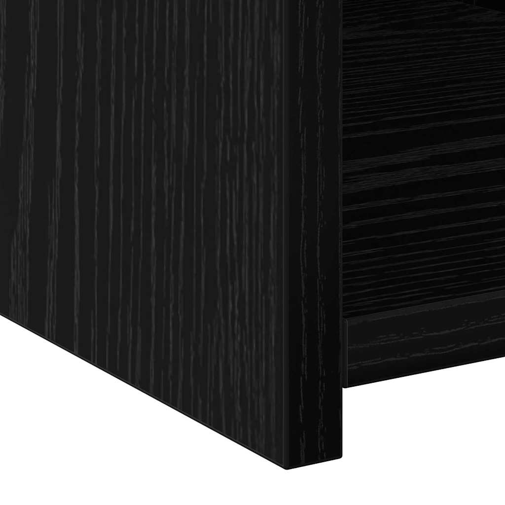 Haut Armoire Chêne noir 30 x 42.5 x 185 cm Bois d'ingénierie - XIOS
