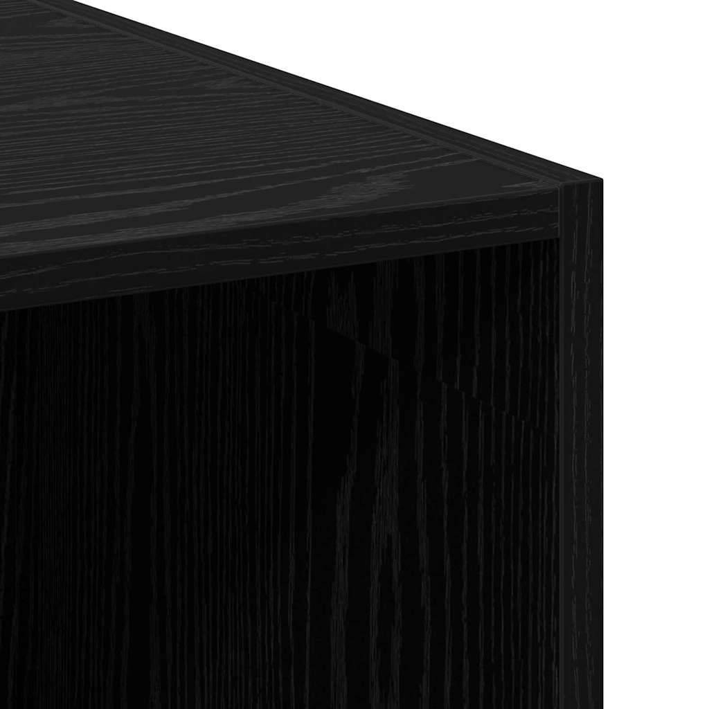 Haut Armoire Chêne noir 30 x 42.5 x 185 cm Bois d'ingénierie - XIOS