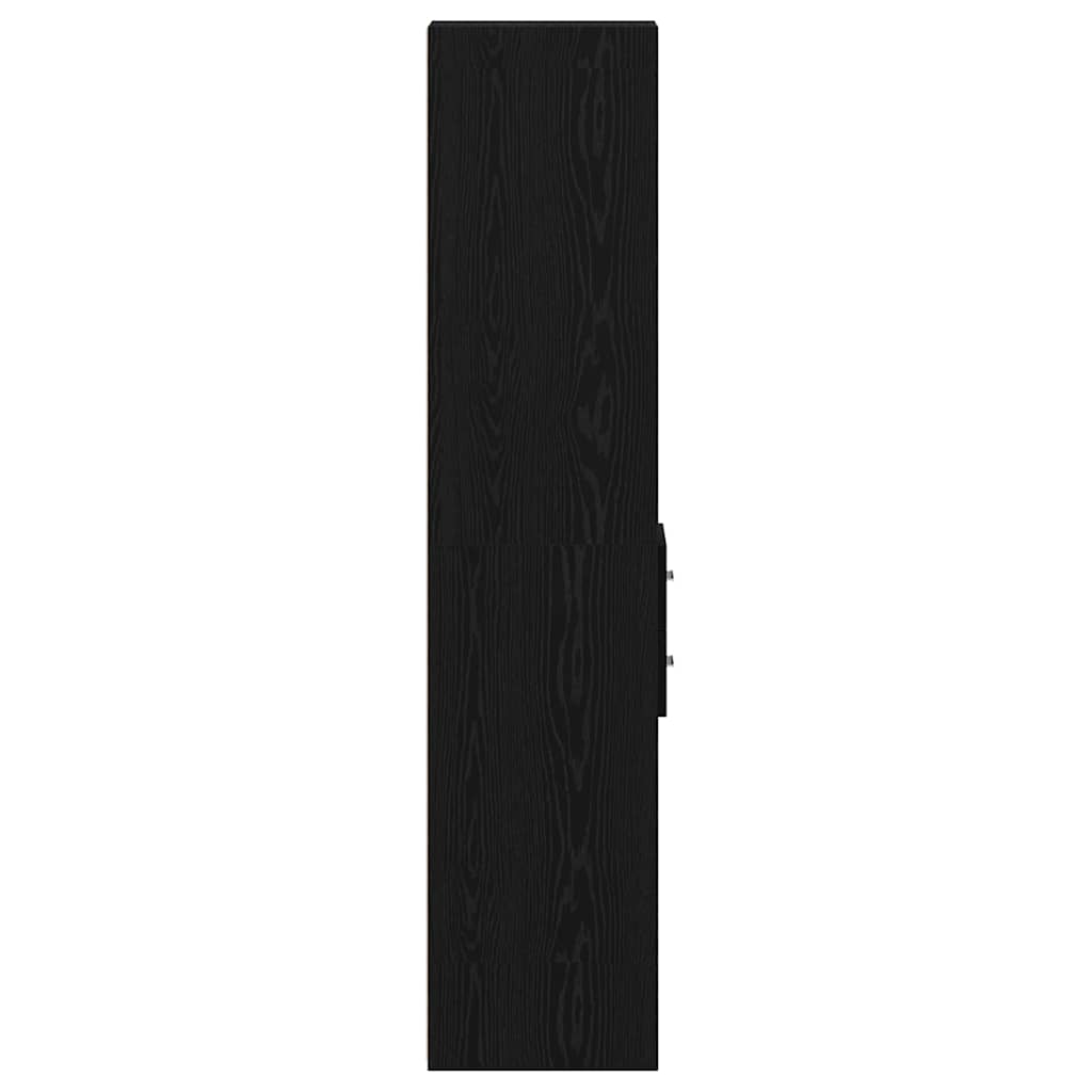 Haut Armoire Chêne noir 30 x 42.5 x 185 cm Bois d'ingénierie - XIOS
