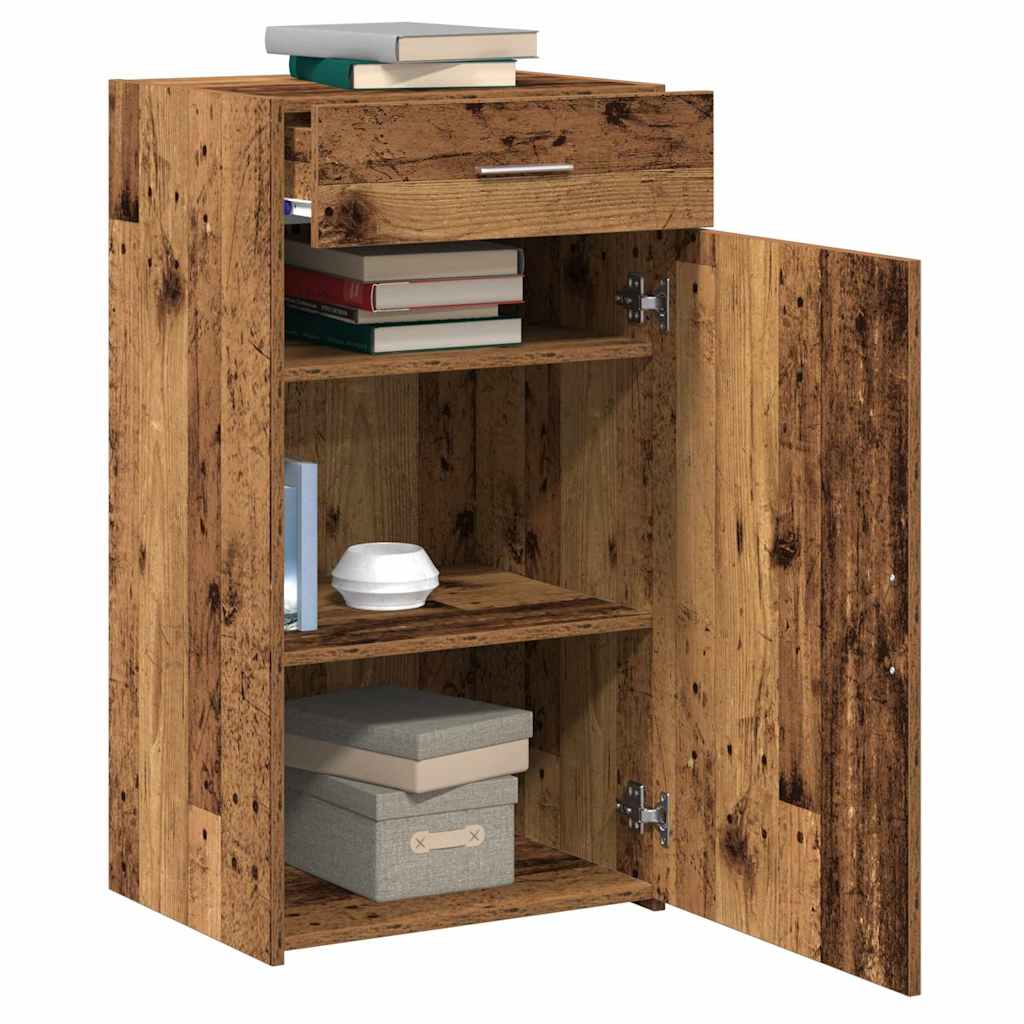 Buffet Bois ancien 50 x 42,5 x 93 cm Bois d'ingénierie - XIOS