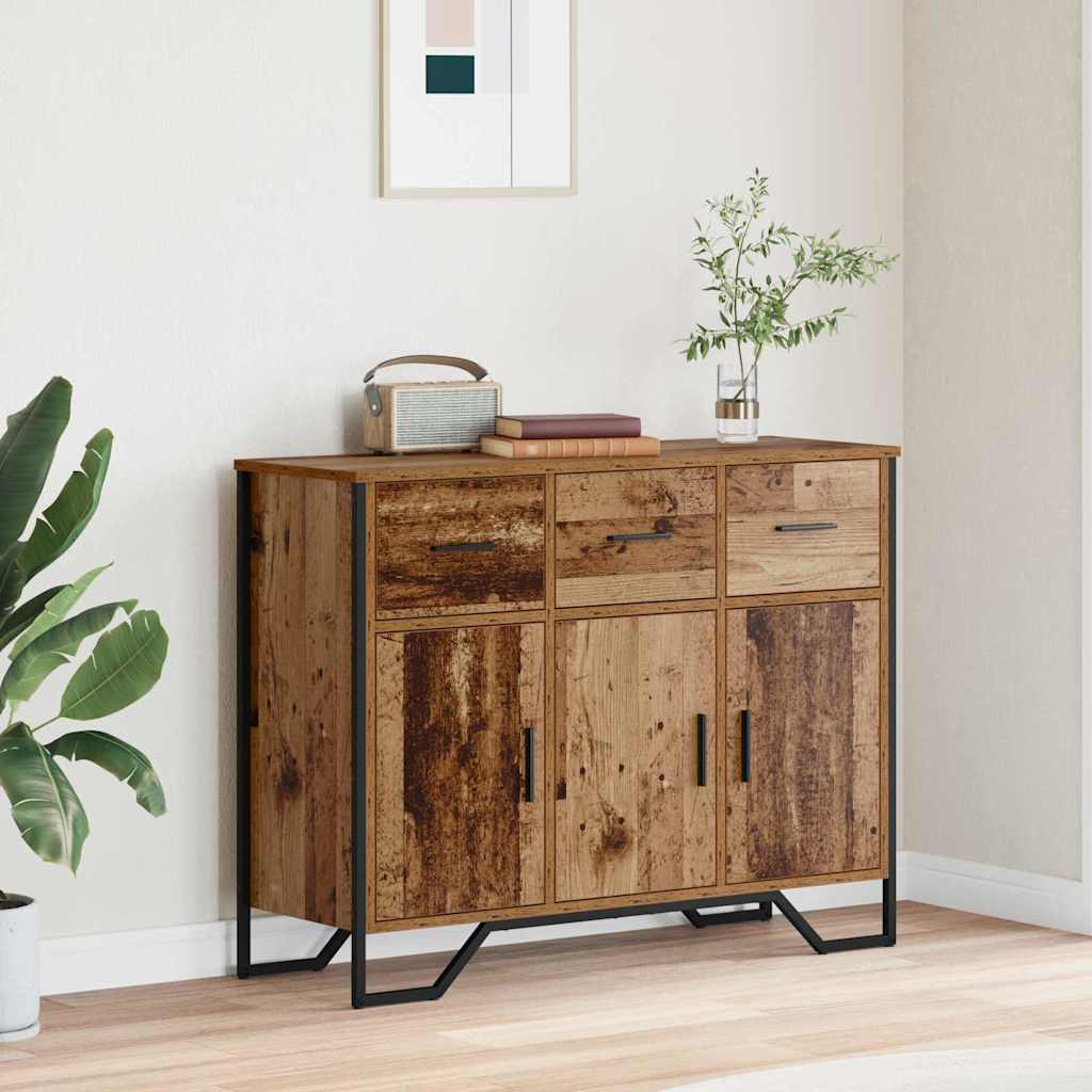 Buffet avec tiroir Bois ancien 97 x 32,5 x 74,5 cm - XIOS