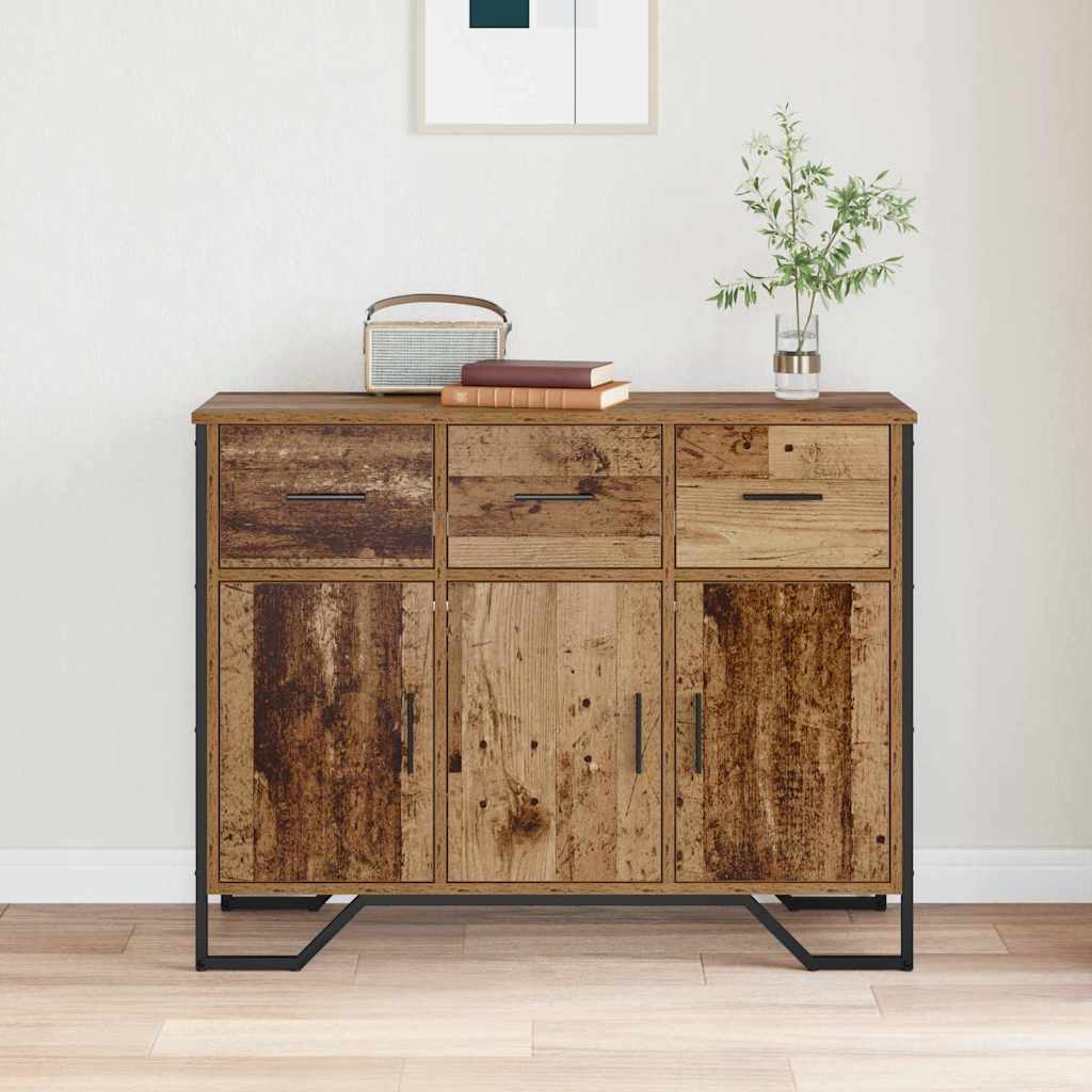 Buffet avec tiroir Bois ancien 97 x 32,5 x 74,5 cm - XIOS