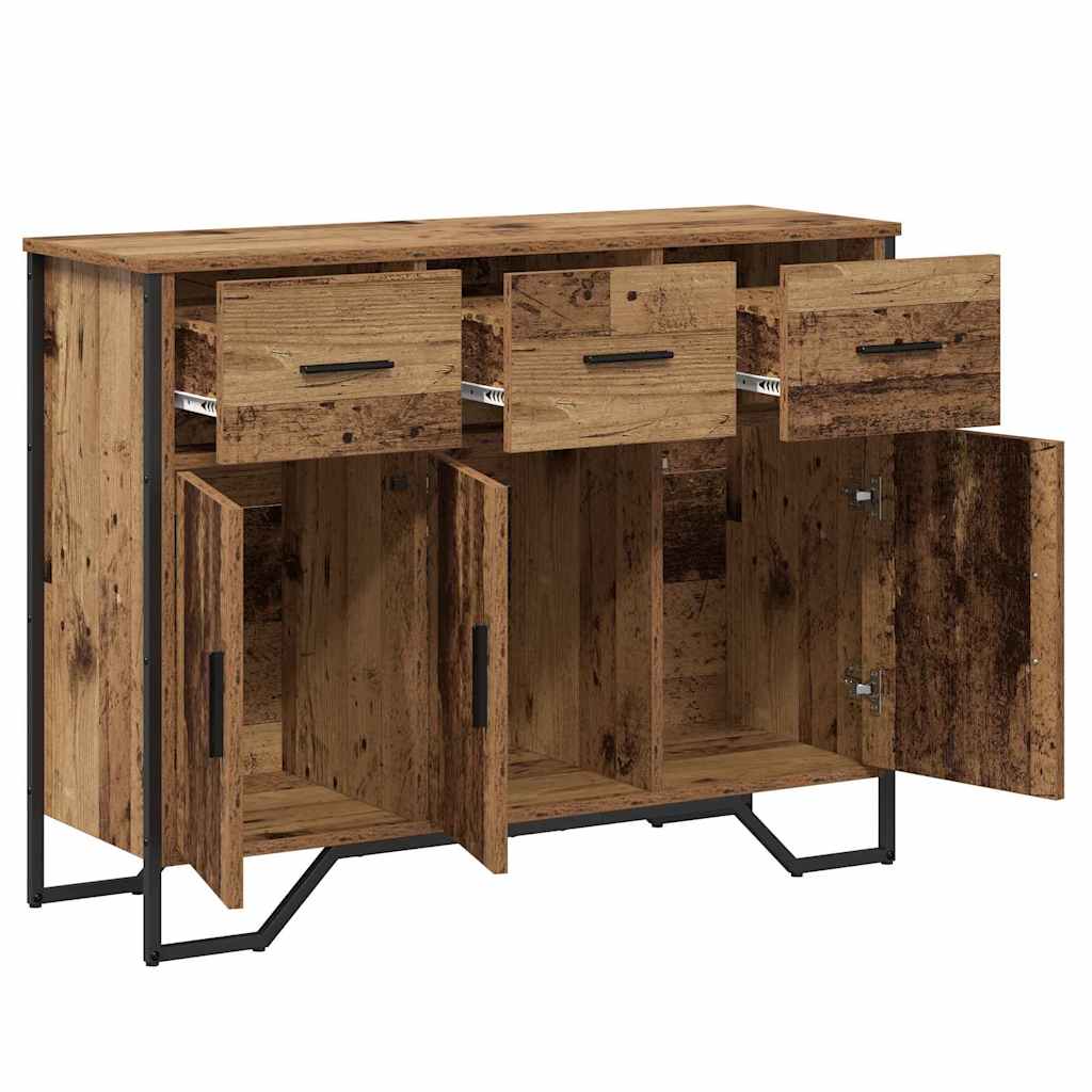 Buffet Bois ancien 97 x 32.5 x 74.5 cm Bois d'ingénierie - XIOS
