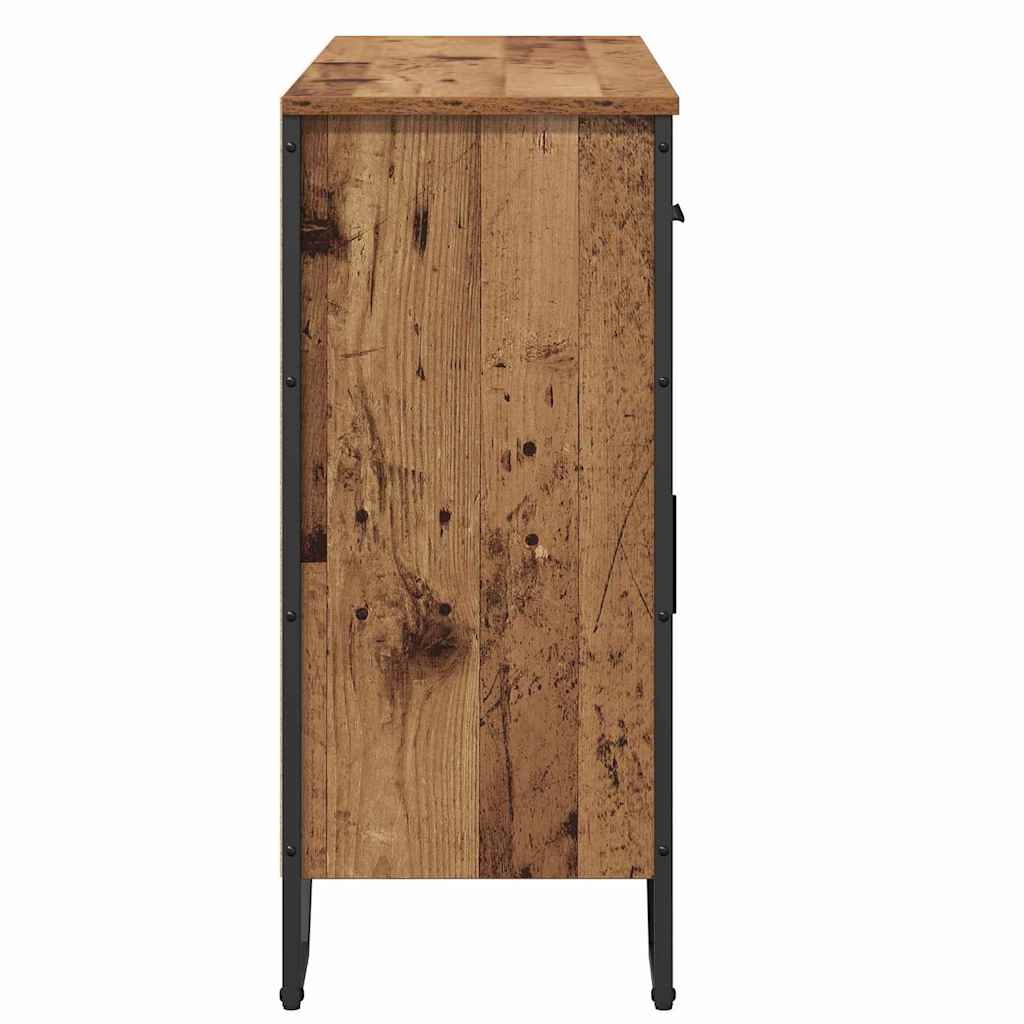 Buffet Bois ancien 97 x 32.5 x 74.5 cm Bois d'ingénierie - XIOS