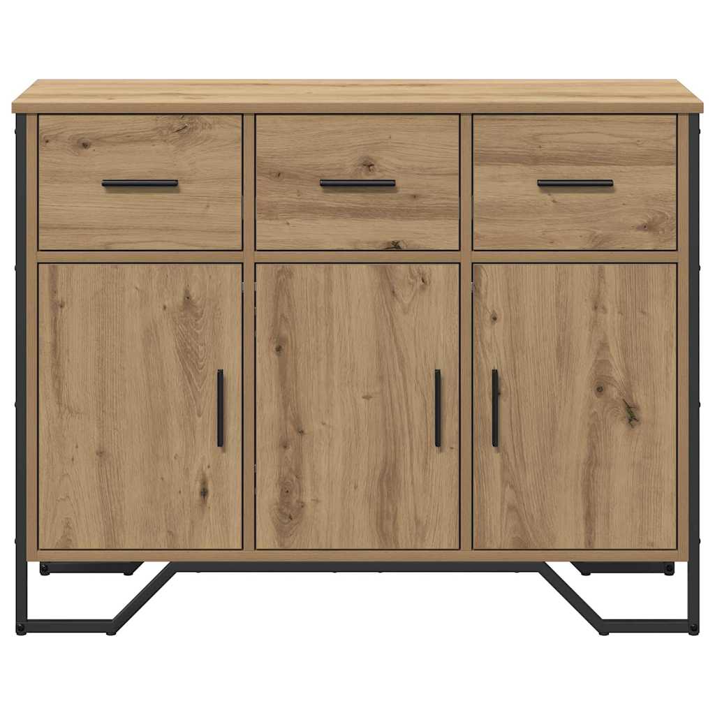 Buffet chêne artisanal 97 x 32.5 x 74.5 cm Bois d'ingénierie - XIOS