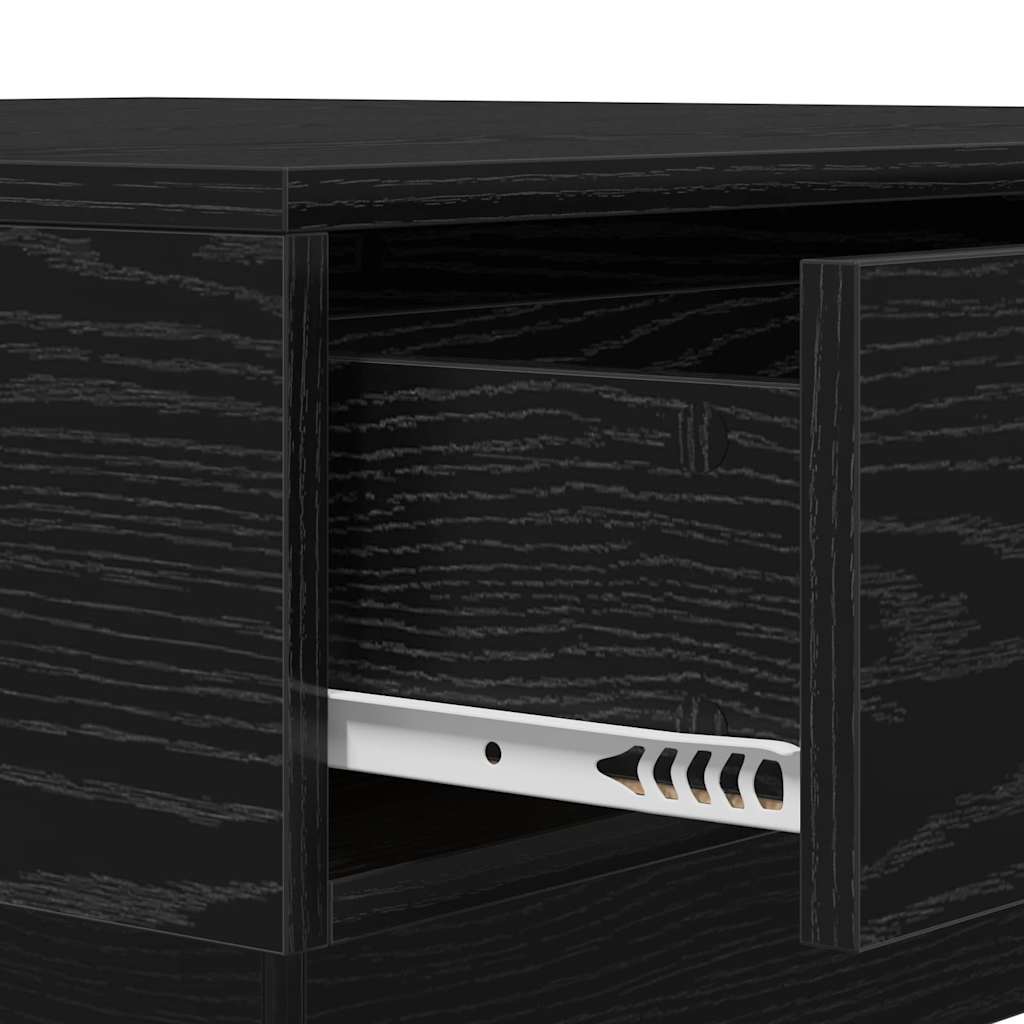 Table basse Chêne noir 90 x 90 x 28 cm Bois d'ingénierie - XIOS