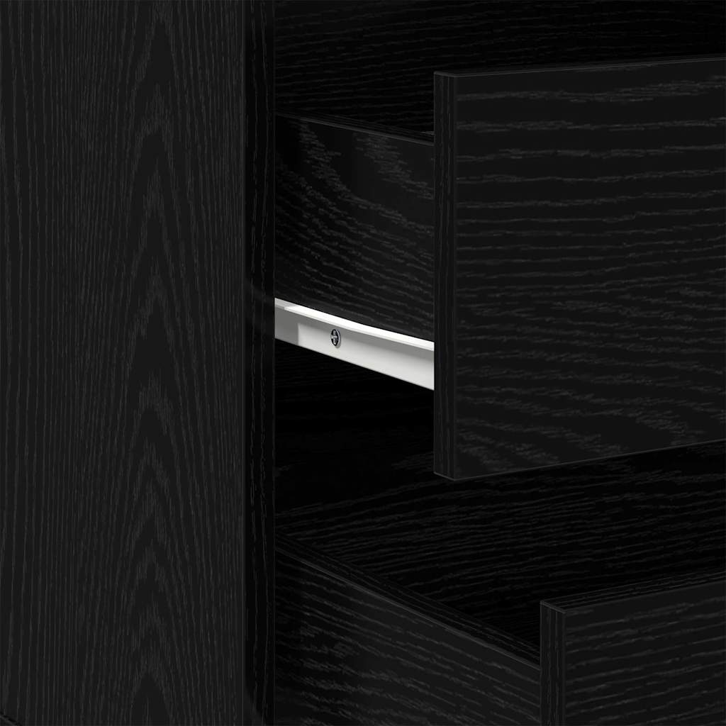 Armoire à tiroirs Noir 61 x 41 x 58 cm Bois d'ingénierie - XIOS