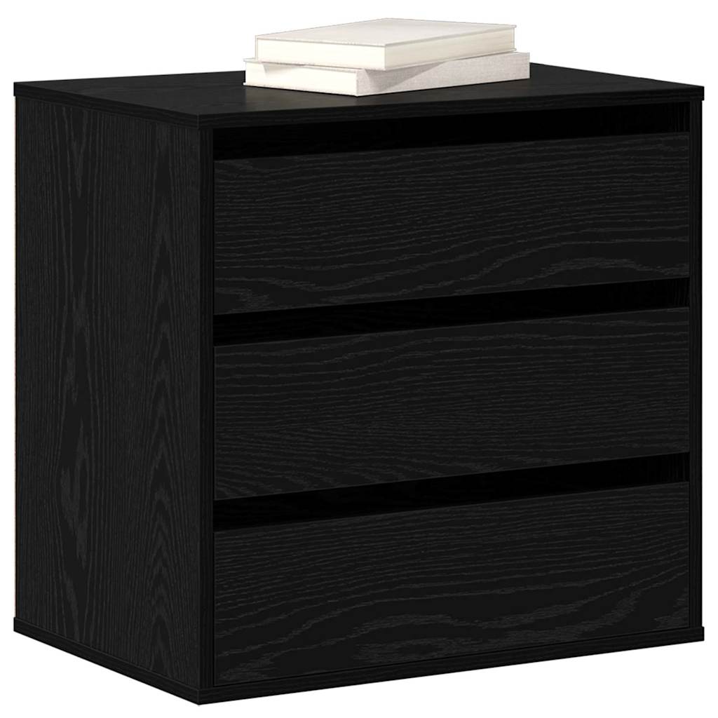 Armoire à tiroirs Noir 61 x 41 x 58 cm Bois d'ingénierie - XIOS