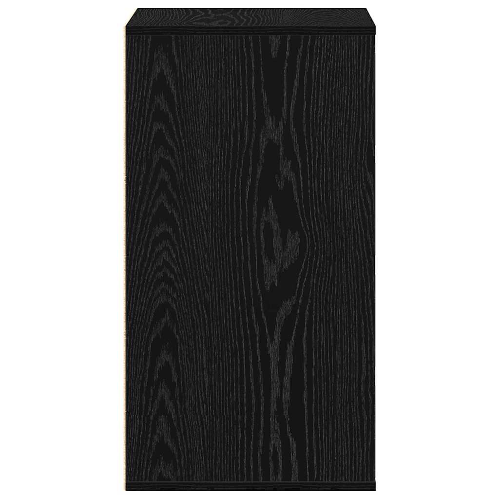 Armoire à tiroirs Noir 40 x 41 x 76 cm Bois d'ingénierie - XIOS