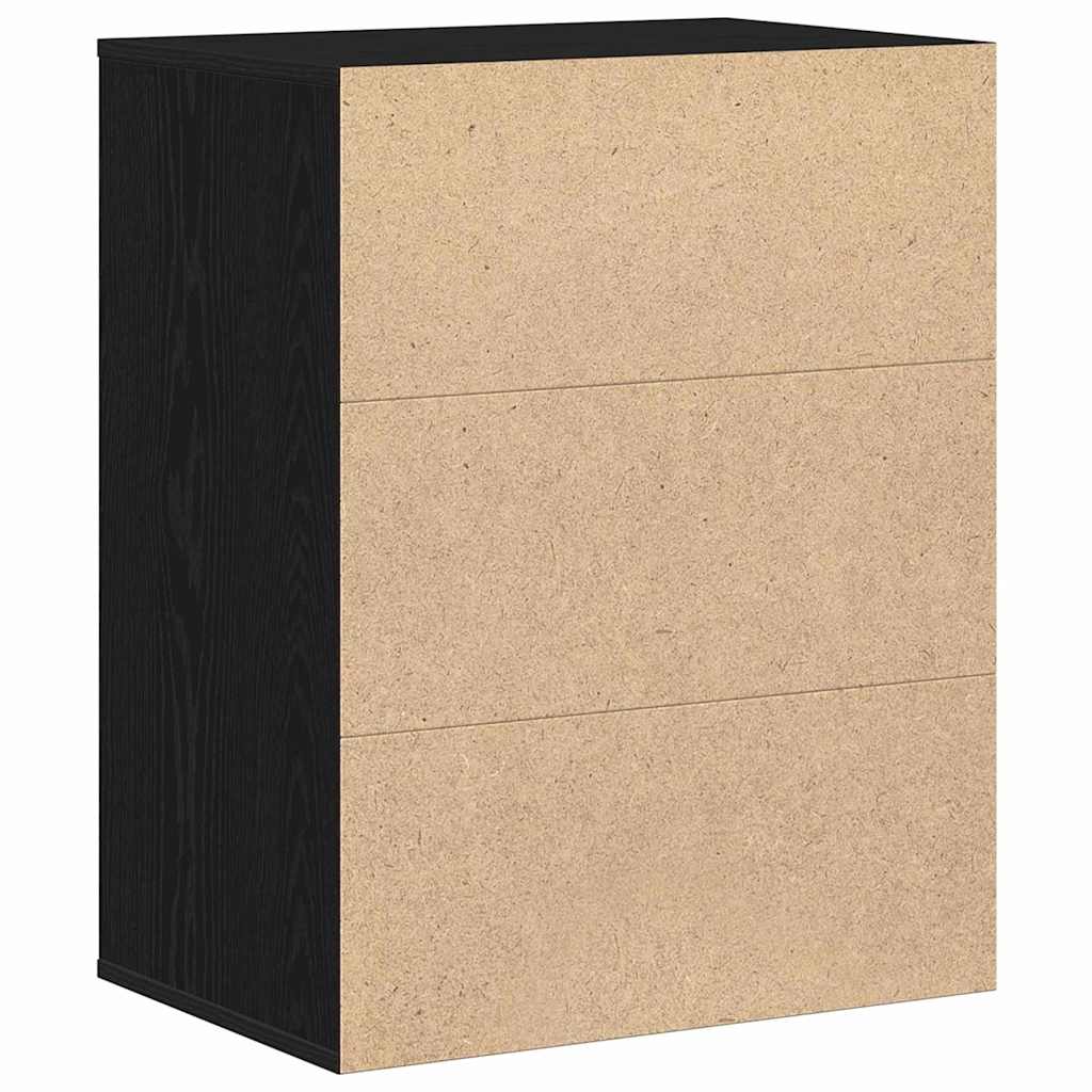 Armoire à tiroirs Noir 60 x 41 x 76 cm Bois d'ingénierie - XIOS