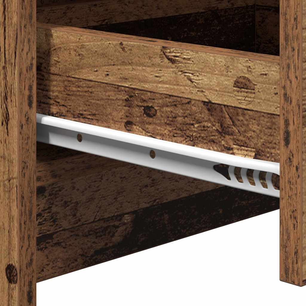 Cabinet de chevet Bois ancien 38 x 34 x 61 cm Bois d'ingénierie - XIOS