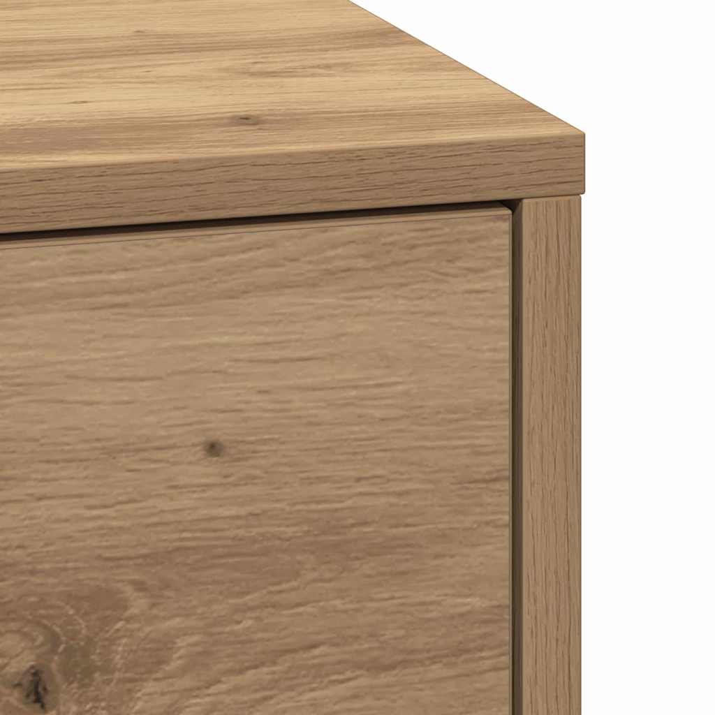 Cabinet de chevet Chêne artisanal 38 x 34 x 61 cm - XIOS