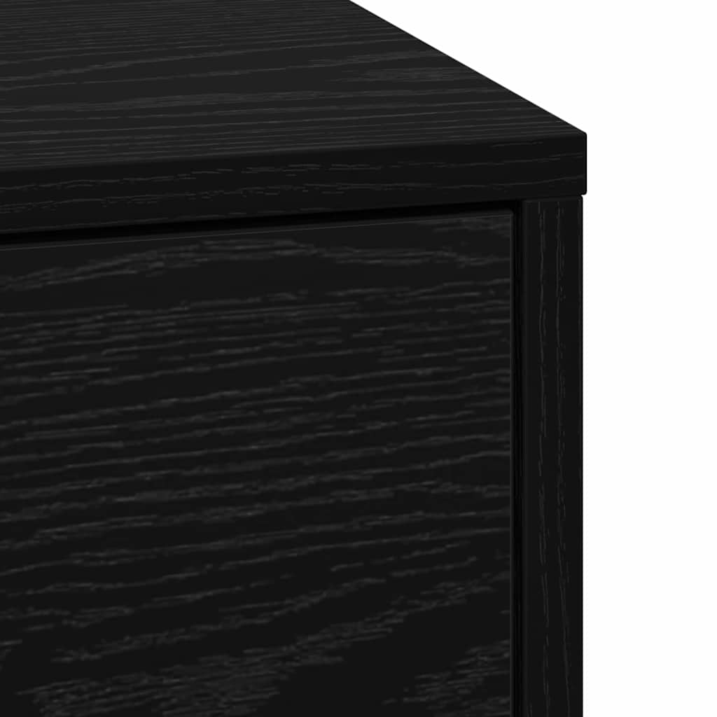 Cabinet de chevet Chêne noir 38 x 34 x 61 cm Bois d'ingénierie - XIOS