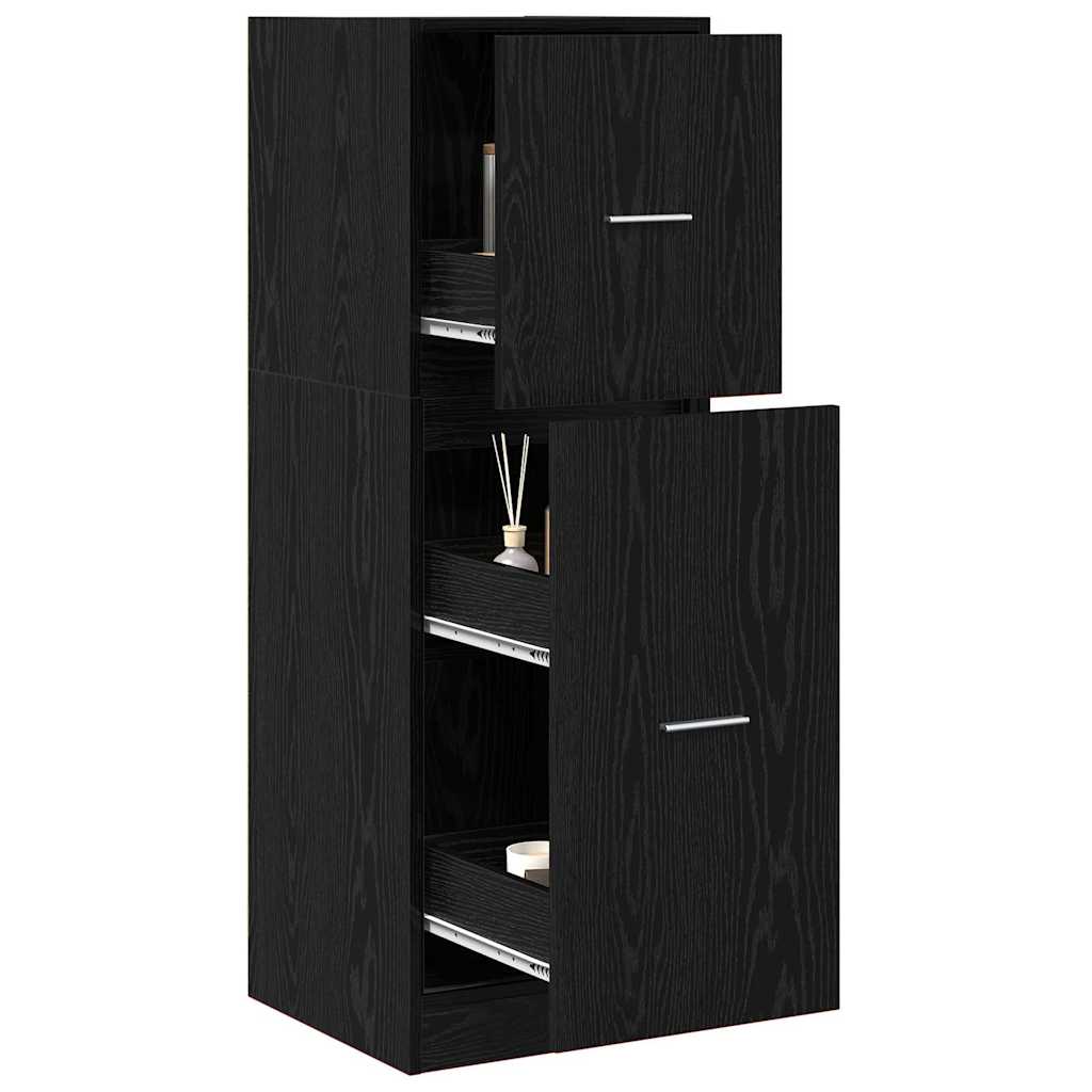 Cabinet de Pharmacie Chêne noir 40 x 41 x 118 cm - XIOS