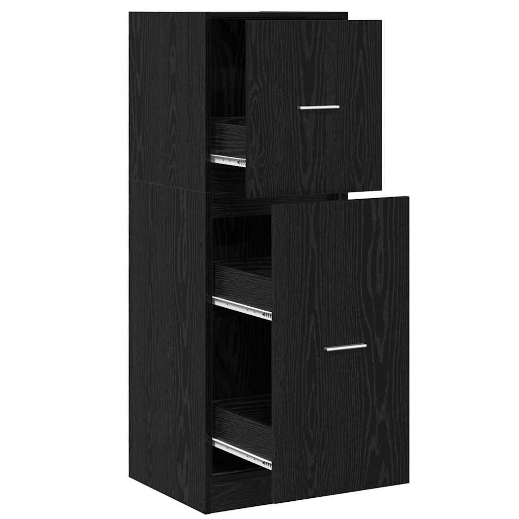 Cabinet de Pharmacie Chêne noir 40 x 41 x 118 cm - XIOS