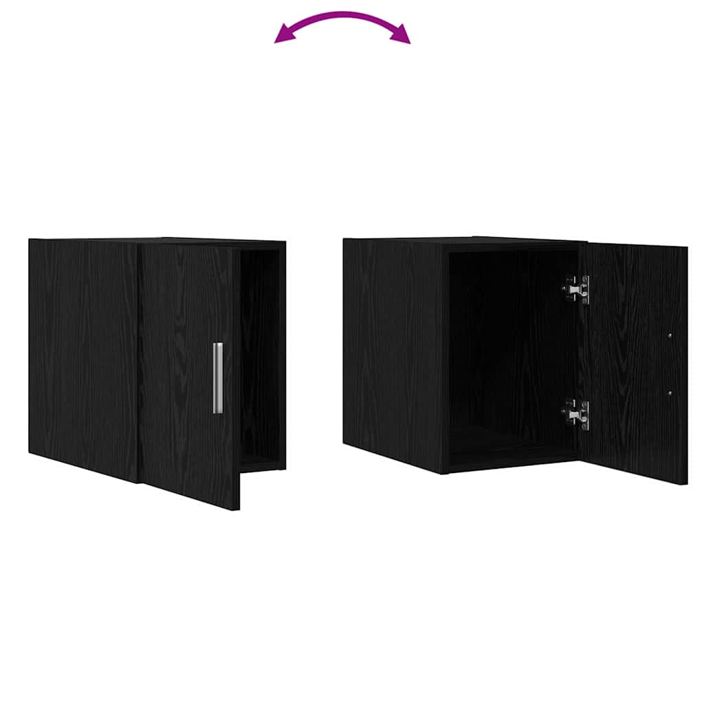 Meuble mural Chêne noir 30 x 42,5 x 40 cm Bois d'ingénierie - XIOS