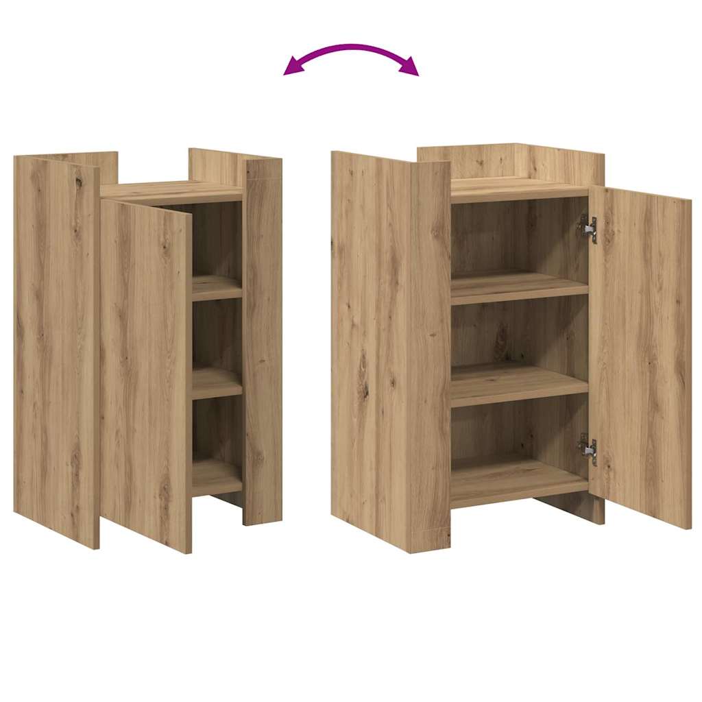 Buffet Chêne artisanal 45 x 35 x 75 cm Bois d'ingénierie - XIOS