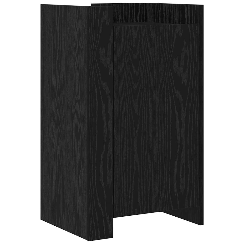 Buffet Chêne noir 45 x 35 x 75 cm Bois d'ingénierie - XIOS