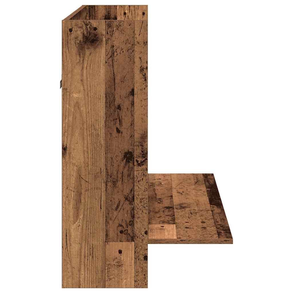 Bureau mural Bois ancien Bois d'ingénierie 105 x 48 x 75 cm - XIOS