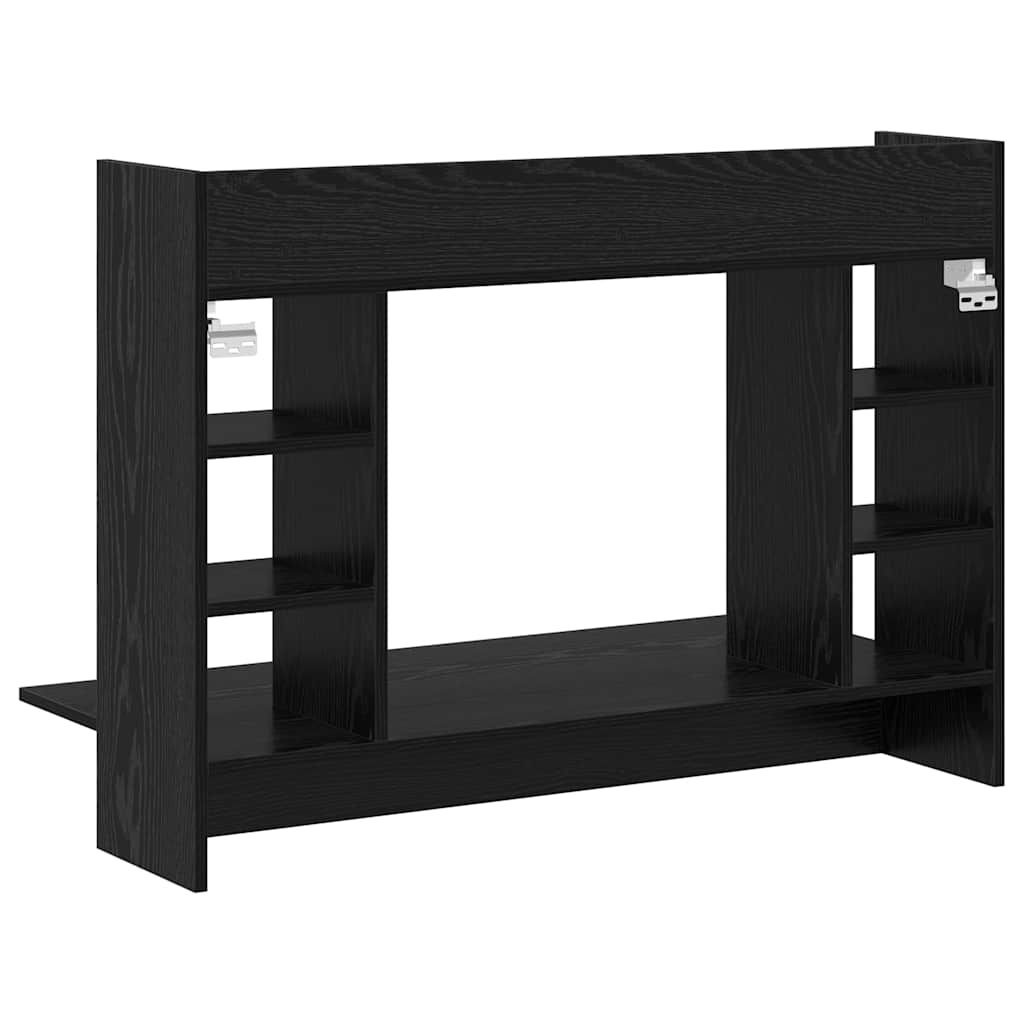 Bureau mural Chêne noir Bois d'ingénierie 105 x 48 x 75 cm