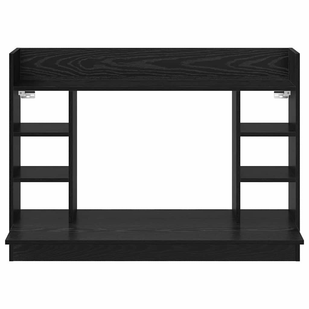 Bureau mural Chêne noir Bois d'ingénierie 105 x 48 x 75 cm