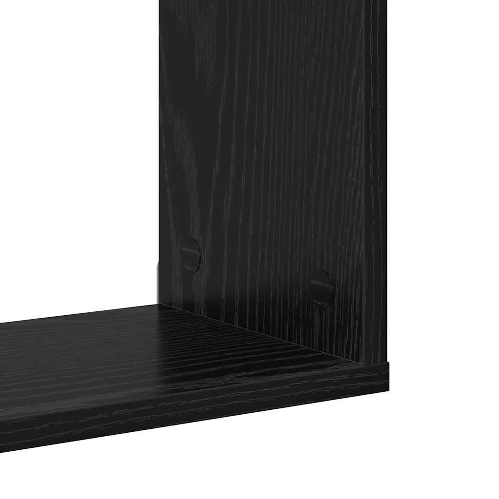 Étagère Murale avec étagère Montage mural Autre Chêne noir - XIOS