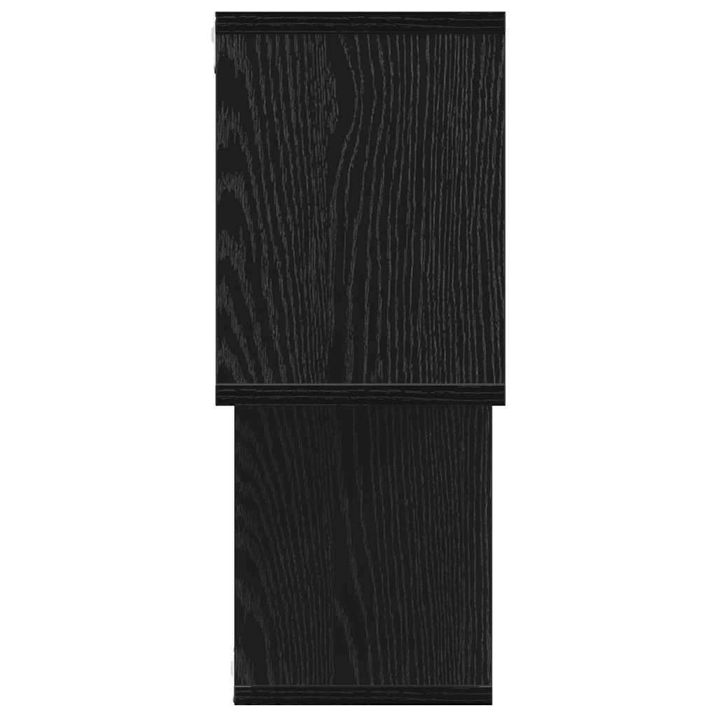 Étagère Murale avec étagère Montage mural Autre Chêne noir - XIOS