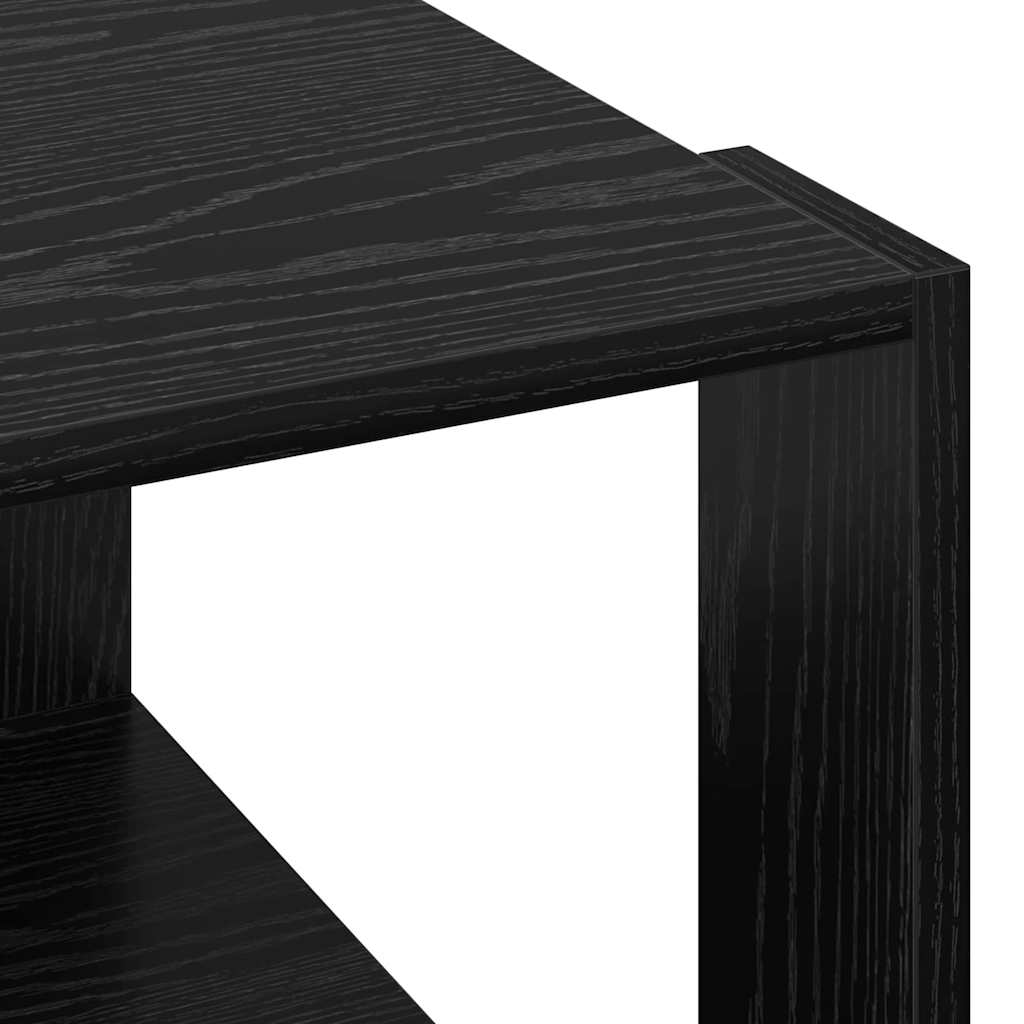 Table basse Chêne noir 51.5 x 51.5 x 30 cm Bois d'ingénierie - XIOS