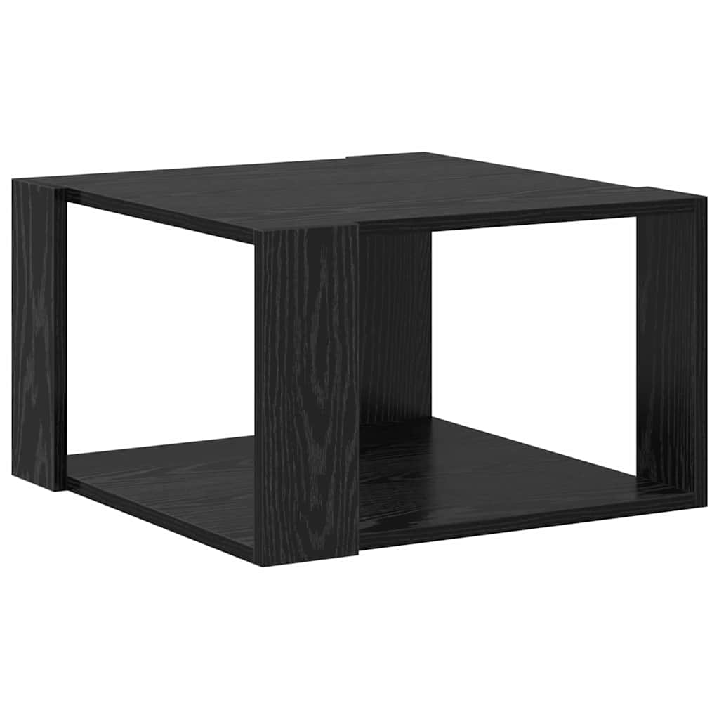 Table basse Chêne noir 51.5 x 51.5 x 30 cm Bois d'ingénierie - XIOS