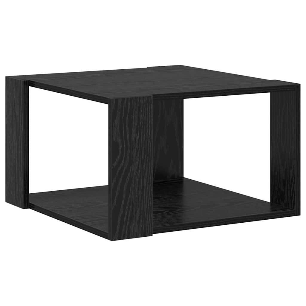 Table basse Chêne noir 51.5 x 51.5 x 30 cm Bois d'ingénierie - XIOS