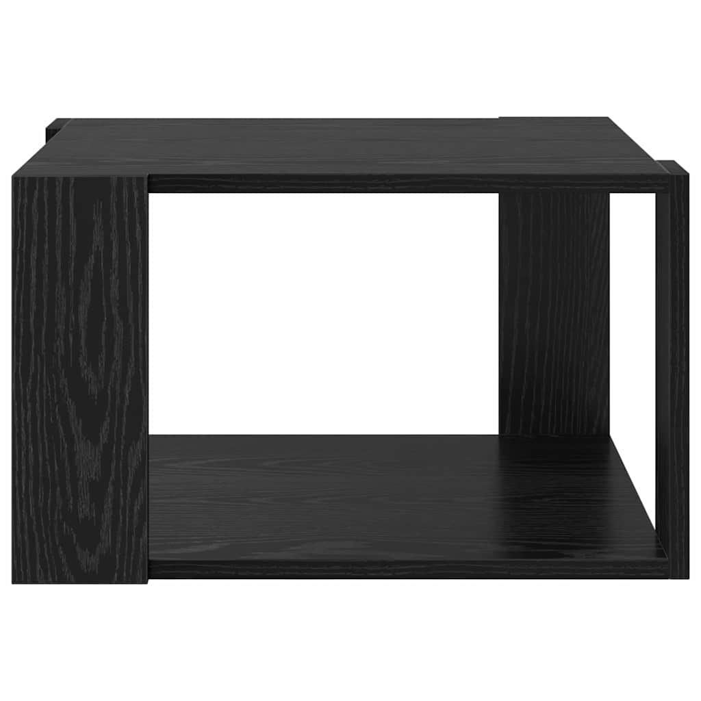 Table basse Chêne noir 51.5 x 51.5 x 30 cm Bois d'ingénierie - XIOS