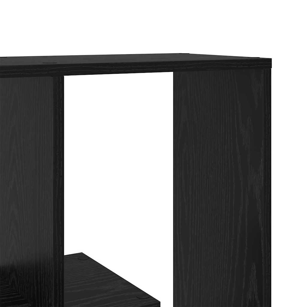 Bibliothèque Chêne noir 67 x 25 x 162 cm Bois d'ingénierie - XIOS