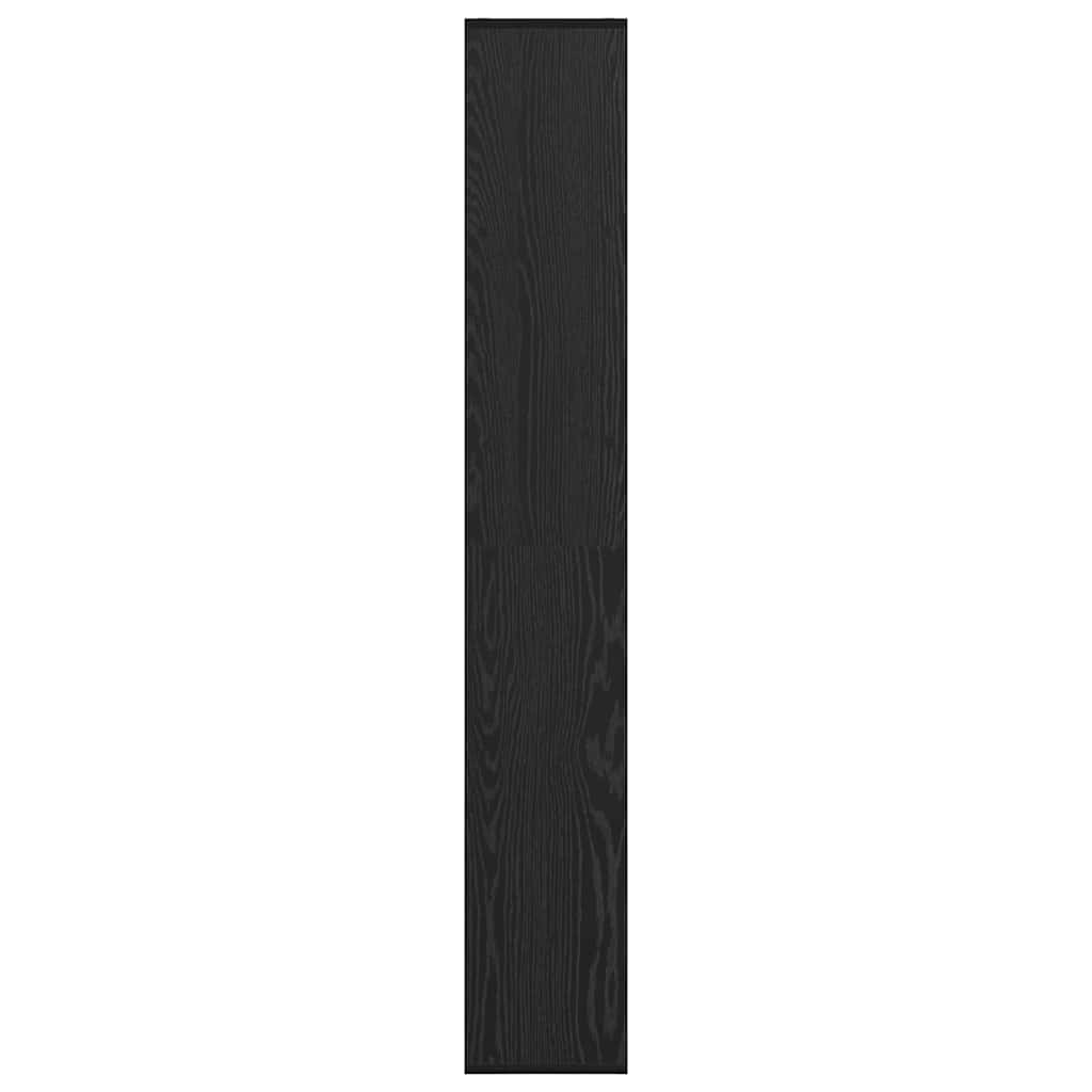 Bibliothèque Chêne noir 67 x 25 x 162 cm Bois d'ingénierie - XIOS