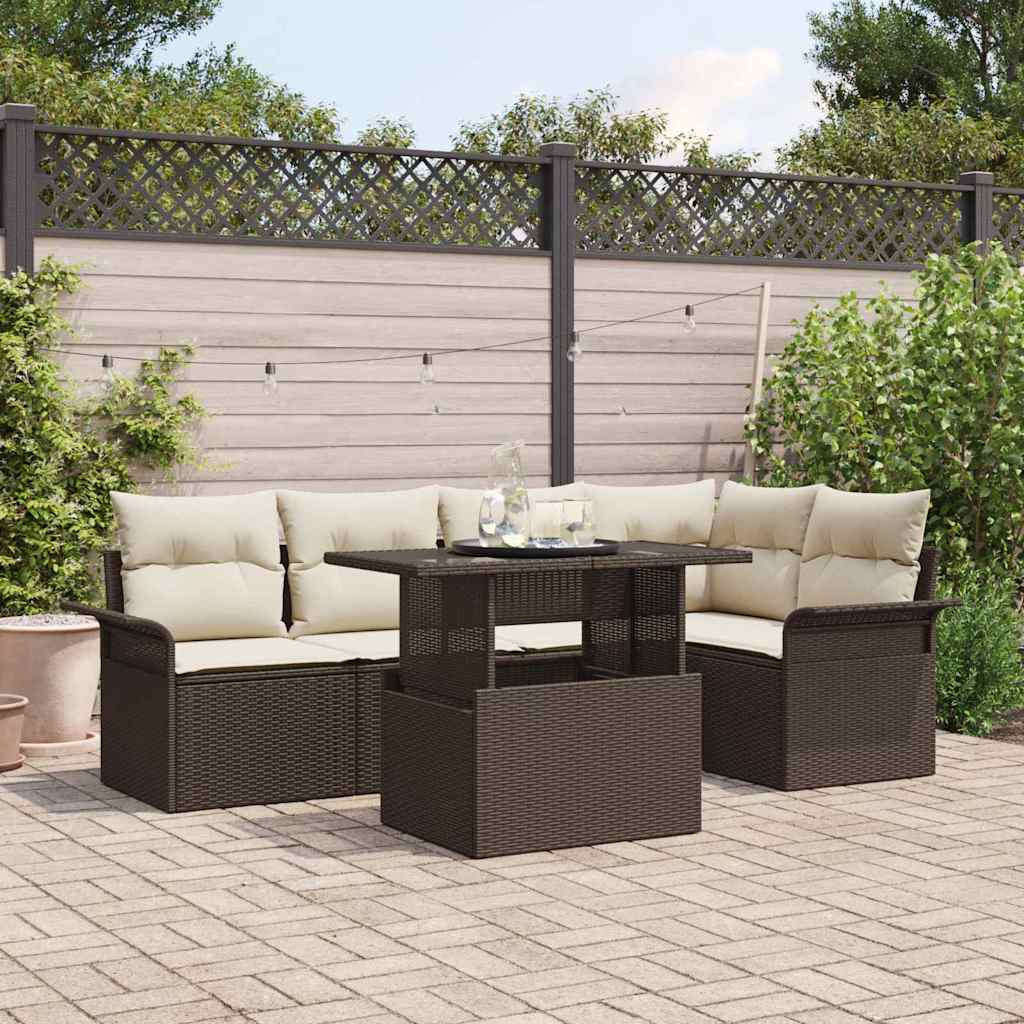 6 pc Marron
