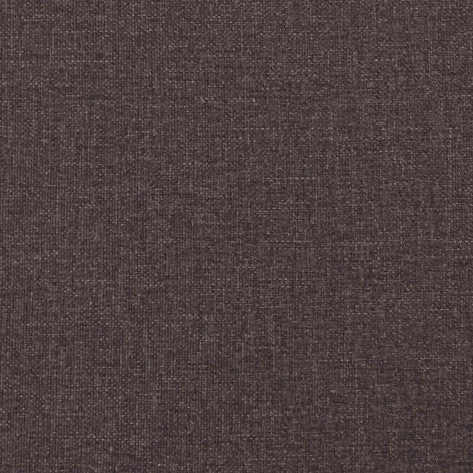 Cadre de lit avec matelas Marron foncé 120 x 200 cm tissu - XIOS