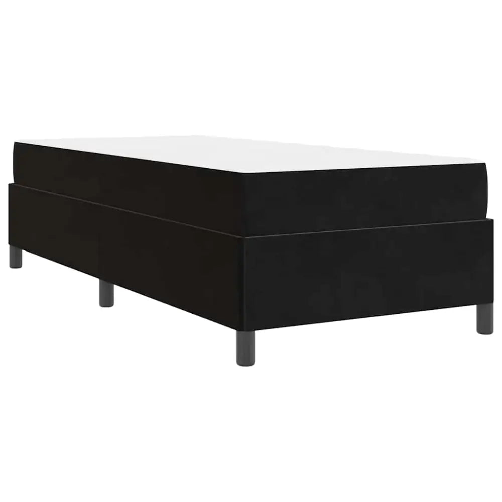 Cadre de lit Noir 90 x 200 cm tissu - XIOS Store SNC
