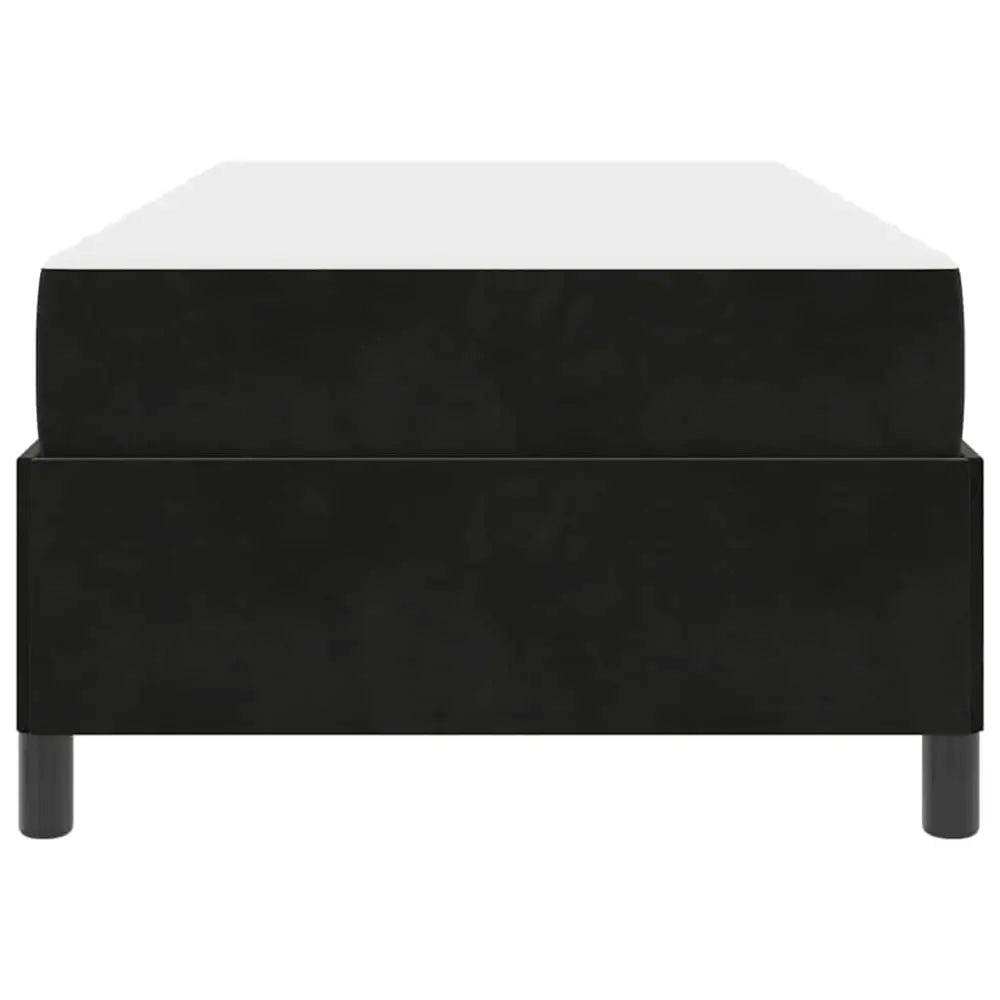 Cadre de lit Noir 90 x 200 cm tissu - XIOS Store SNC