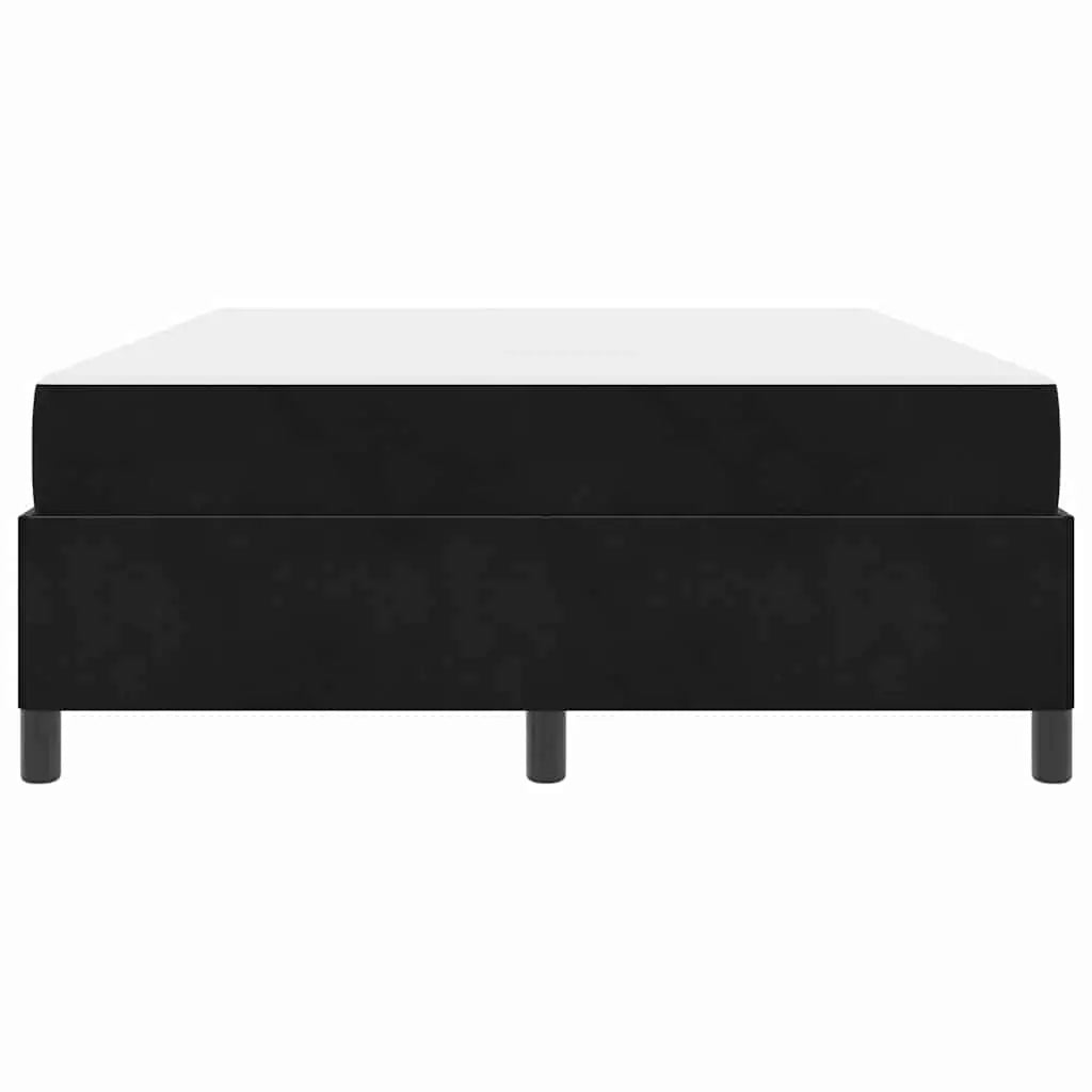 Cadre de lit Noir 140 x 190 cm tissu - XIOS