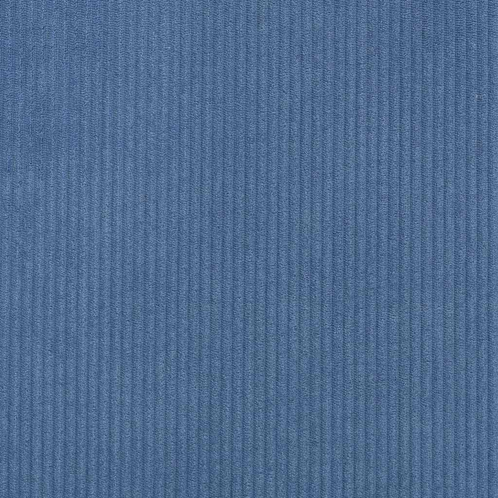 Cadre de lit avec matelas Bleu 100 x 200 cm tissu - XIOS