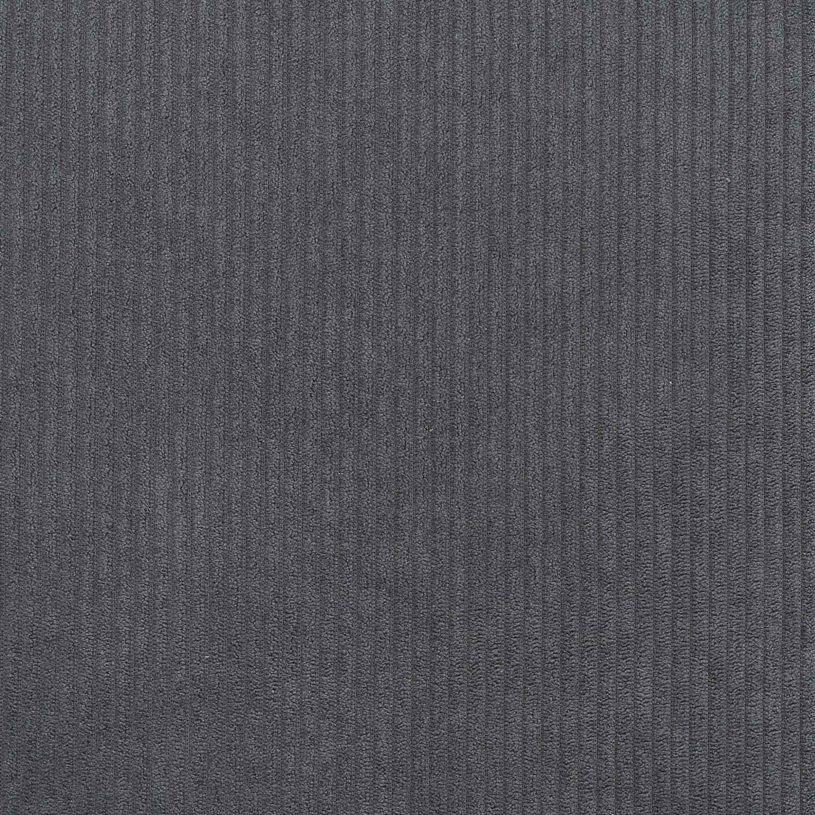 Cadre de lit avec matelas Gris foncé 120 x 190 cm tissu - XIOS