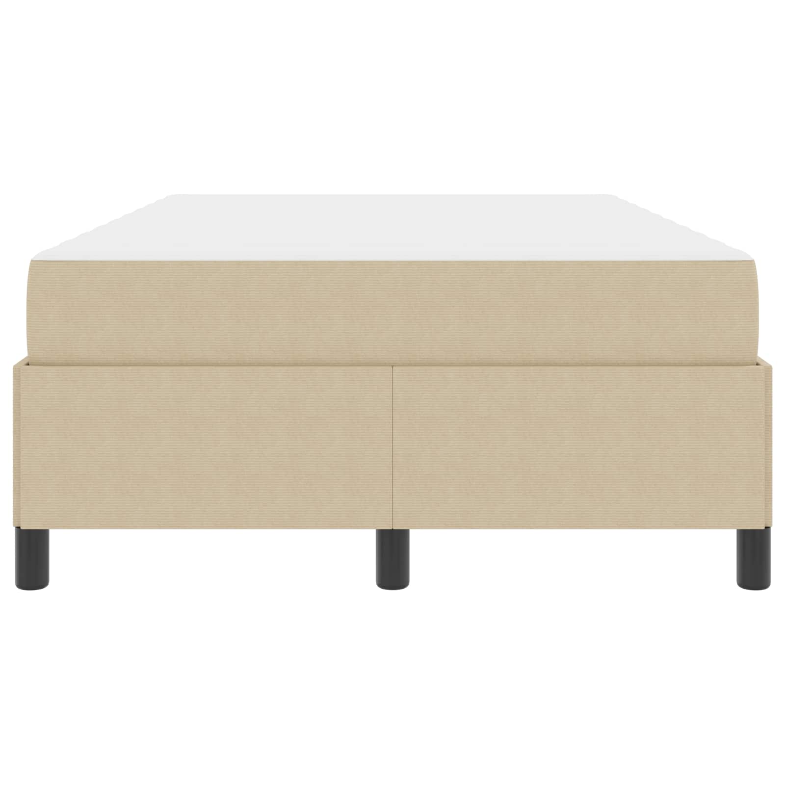 Cadre de lit avec matelas Gris Vert Clair 120 x 190 cm tissu - XIOS