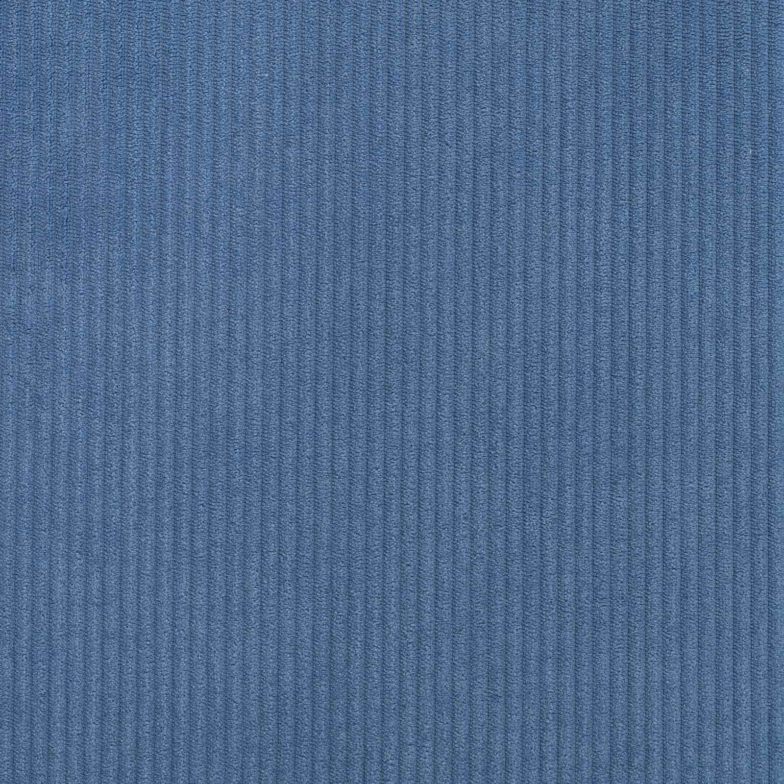 Cadre de lit avec matelas Bleu 120 x 200 cm tissu - XIOS