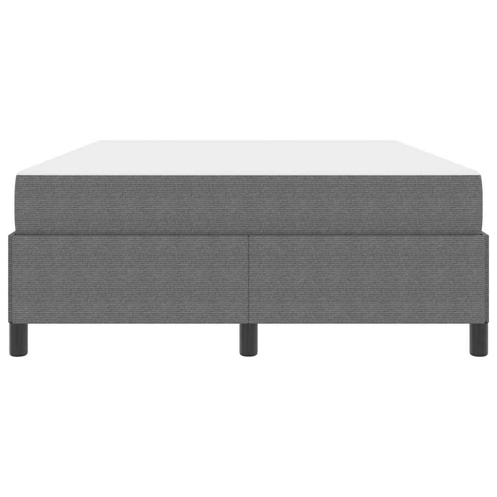 Cadre de lit avec matelas Gris clair 160 x 200 cm tissu - XIOS