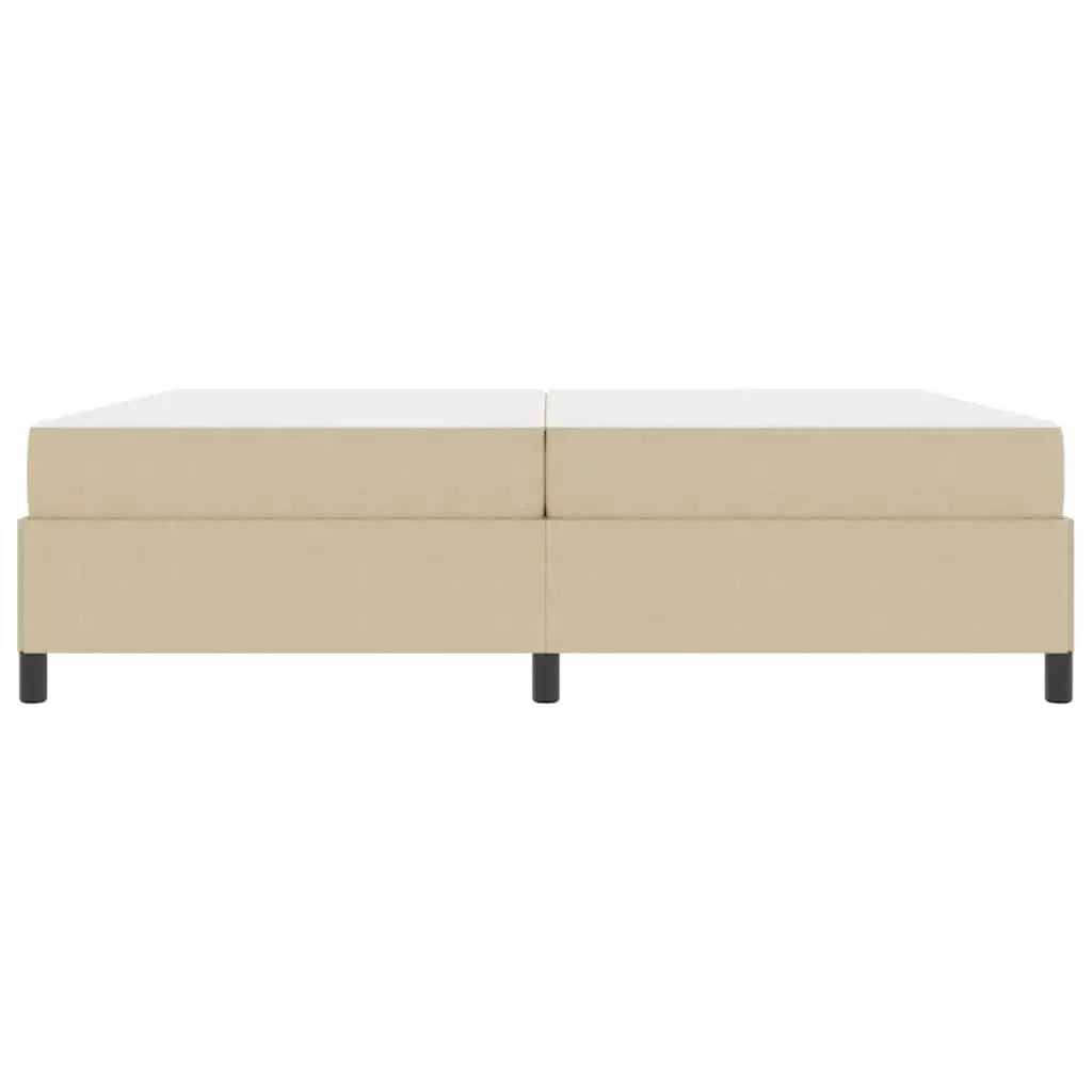 Cadre de lit avec matelas Gris Vert Clair 200 x 200 cm tissu - XIOS