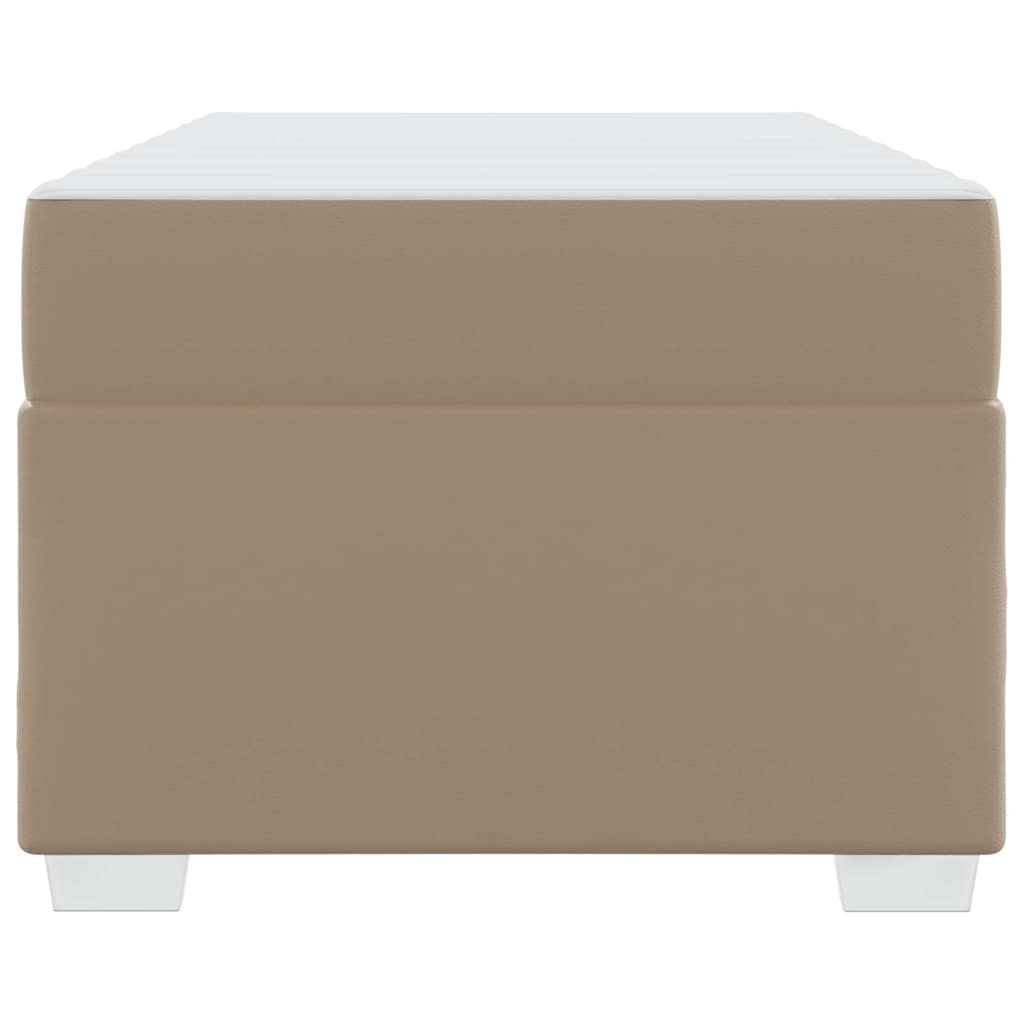 Cadre de lit Cappuccino 90 x 200 cm Faux cuir - XIOS