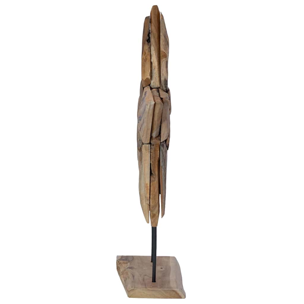 Étoile de Noël Marron 60 x 5 x 75 cm Bois de teck massif - XIOS