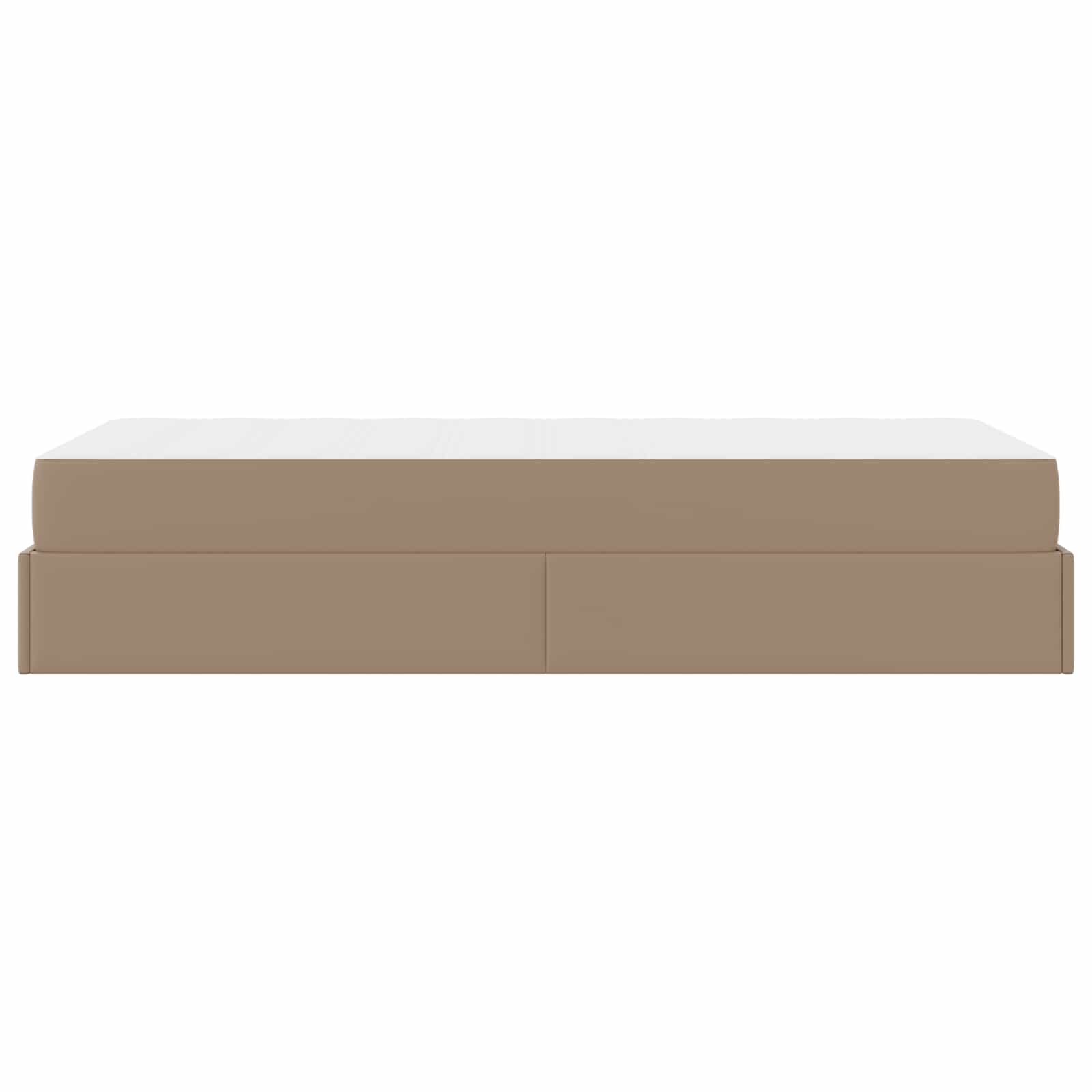 Cadre de lit avec matelas Autre 2 pcs Tan PVC - XIOS