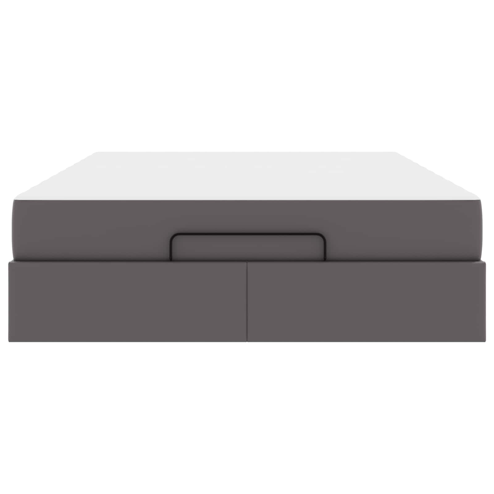 Cadre de lit avec matelas Autre 2 pcs Gris PVC - XIOS