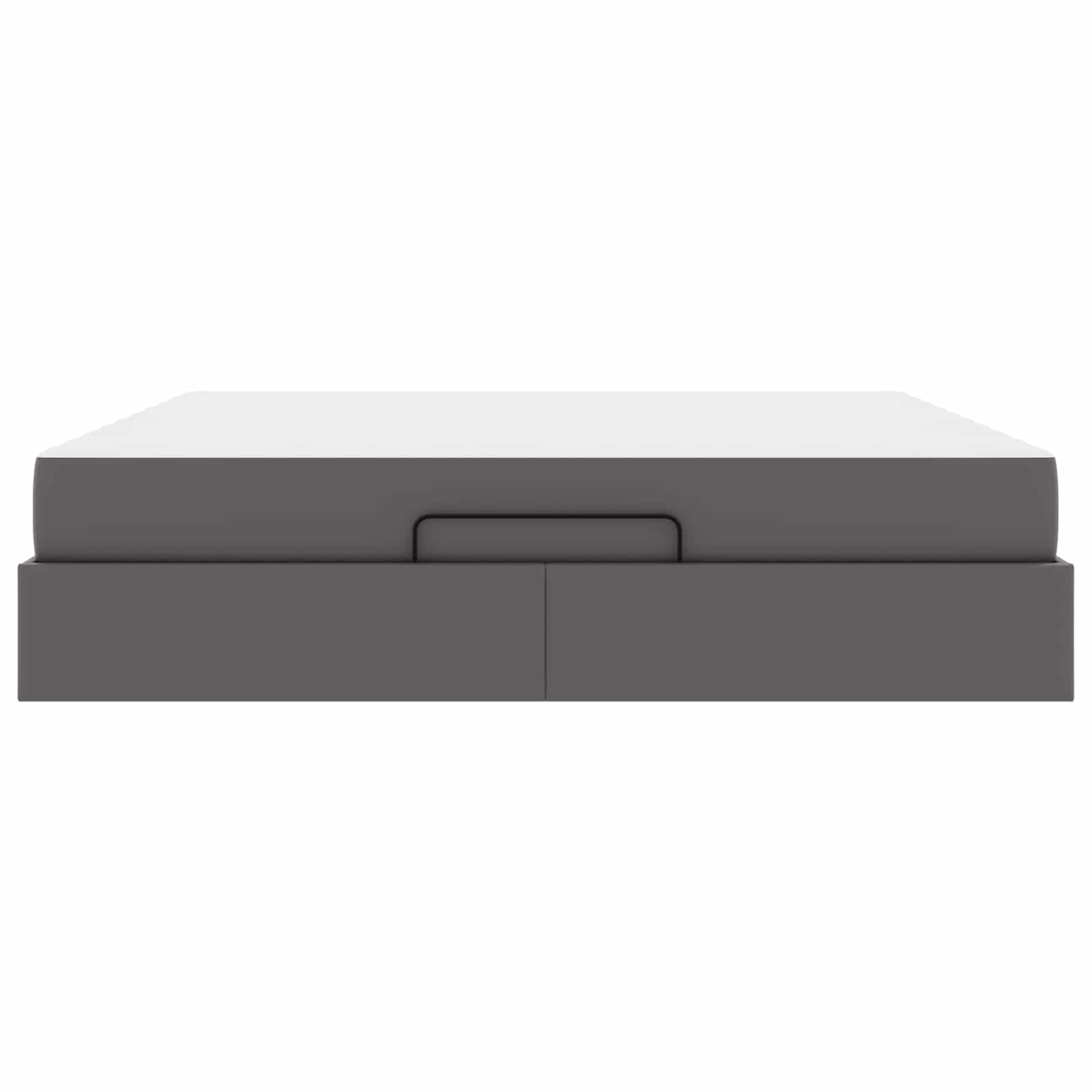 Cadre de lit avec matelas Autre 2 pcs Gris PVC - XIOS