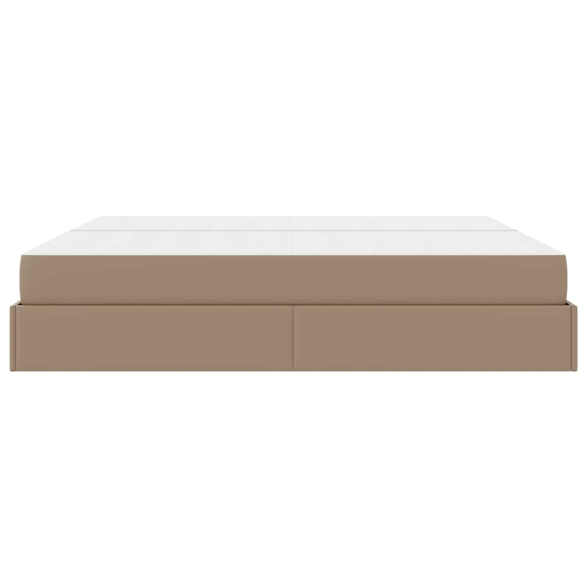 Cadre de lit avec matelas Autre 2 pièces Tan PVC